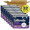 Cottonelle Ultra Comfort Toilet Paper with Cushiony CleaningRipples Texture, 32 Family Mega Rolls = 144 Regular Rolls (8 Packs of 4) &amp;amp; More~$22.61 After Coupon &amp;amp; S&amp;amp;S @ Amazon