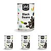 365 Unsalted Black Beans, 15 Ounce (Pack of 4)