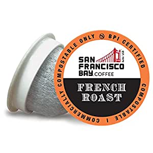 SF Bay Coffee OneCUP French Roast/Dark Roast 80 Ct Compostable Coffee Pods, K Cup Compatible Including Keurig 2.0~$18.47 After Coupon & S&S @ Amazon~Free Prime Shipping!