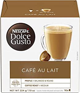 Nescafe Dolce Gusto Coffee Pods, Cafe Au Lait, 16 capsules, Pack of 3~$17.36 @ Amazon~Free Prime Shipping!
