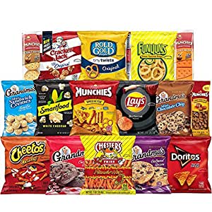 Frito-Lay Ultimate Snack Care Package, Variety Assortment of Chips, Cookies, Crackers & More, 40 Count~$14.23 With S&S @ Amazon~Free Prime Shipping!
