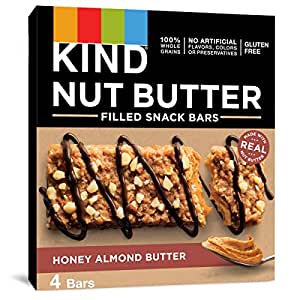 KIND Nut Butter Filled Bars, Honey Almond Butter, 1.3 Ounce, 32 Count~$16.44 @ Amazon~Free Prime Shipping!