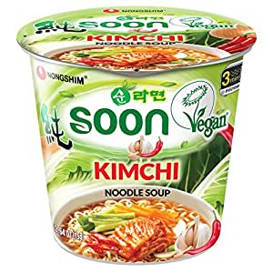Nongshim Soon Kimchi Noodle Cup, 2.64 Ounce (Pack of 6)~$10.67 @ Amazon~Free Prime Shipping!