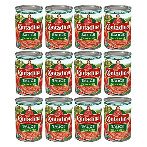 Contadina Tomato Sauce With Italian Herbs, 12 Pack 15 Ounce (Pack of 12)~$8.01 @ Amazon~~Free Prime Shipping!