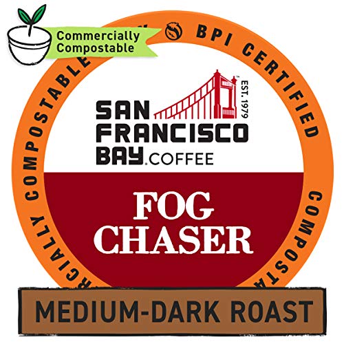 San Francisco Bay Coffee OneCUP Fog Chaser 120 Ct Medium Dark Roast Compostable Coffee Pods, K Cup Compatible including Keurig 2.0~$39 @ Amazon~Free Prime Shipping!