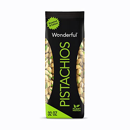 Wonderful Pistachios, Roasted and Salted Nuts, 32 Ounce~$9.94 @ Amazon~Free Prime Shipping!