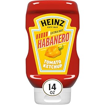 Heinz Tomato Ketchup Blended with Habanero, 14 oz Squeeze Bottle~$3.32 With S&S @ Amazon~Free Prime Shipping!