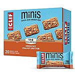 CLIF BARS - Mini Energy Bars - Crunchy Peanut Butter -Made with Organic Oats - Plant Based Food - Vegetarian - Kosher 0.99 Ounce Snack Bars 20 Count~$9.74 @ Amazon~Free Prime Ship!