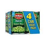 Del Monte Canned Fresh Cut Sweet Peas, 15 Ounce (Pack of 4)~$2.31 After Coupon &amp; S&amp;S @ Amazon