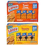 Lance Toasty &amp; Toastchee Variety Pack - 40 pk~$9.32 After Coupon &amp; S&amp;S @ Amazon
