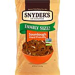 Snyder's of Hanover Sourdough Hard Pretzels, 16 Oz Bag~$2.55 After Coupon &amp; S&amp;S @ Amazon