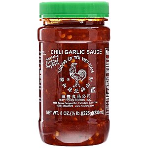 Huy Fong Chili Garlic Sauce, 8 oz~$  1.99 @ Amazon~Free Prime Shipping!