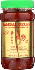 Huy Fong Sambal Oelek Ground Fresh Chili Paste 8 Oz - Authentic, Versatile, and Spicy Asian Sauce for Cooking and Condiments (1 Pack)~$2.08 With S&S @ Amazon