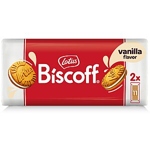 7.76oz Lotus Biscoff Sandwich Cookies (Vanilla Cream)  w/ Subscribe & Save