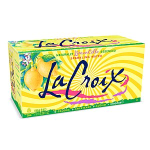 La Croix Sparkling Water, LimonCello, 12 Fl Oz (pack of 8)~$3.38 @ Amazon