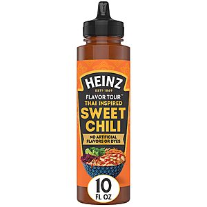 Select Accounts: 10-oz Heinz Flavor Tour Thai Inspired Sweet Chili Sauce $3 