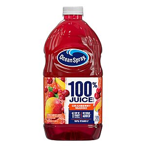 64-oz Ocean Spray 100% Juice Cranberry Mango Juice Blend $2.85 w/ S&S