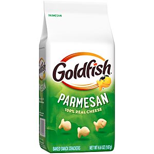Goldfish Parmesan Cheese Crackers, 6.6 Oz Bag~$$2.09 After Coupon & S&S @ Amazon