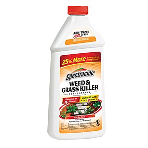 Spectracide 25 More Bonus 40.0 -oz Concentrate Weed and Grass Killer~$15 @ Lowes Until 6/24~Free Shipping With A MyLowes Account!