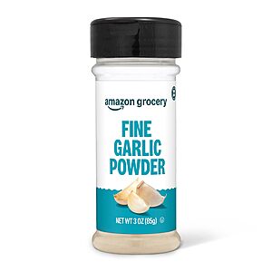Select Accounts: 3-Oz Amazon Grocery Fine Garlic Powder $0.95 w/ S&S