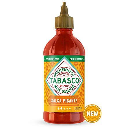 TABASCO Brand Salsa Picante, Vibrant & Mild Hot Sauce, Thicker Mexican Style with Authentic Peppers, Garlic & Spices, 8.6 Fl Oz (Pack of 1)~$2.14 After Coupon & S&S @ Amazon