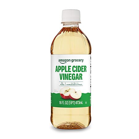 Amazon Grocery, Apple Cider Vinegar, 16 Fl Oz (Previously Amazon Fresh, Packaging May Vary)