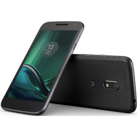 Motorola Moto G4 Play 16GB Unlocked Smartphone - Black - $35 @ Walmart B+M~YMMV!