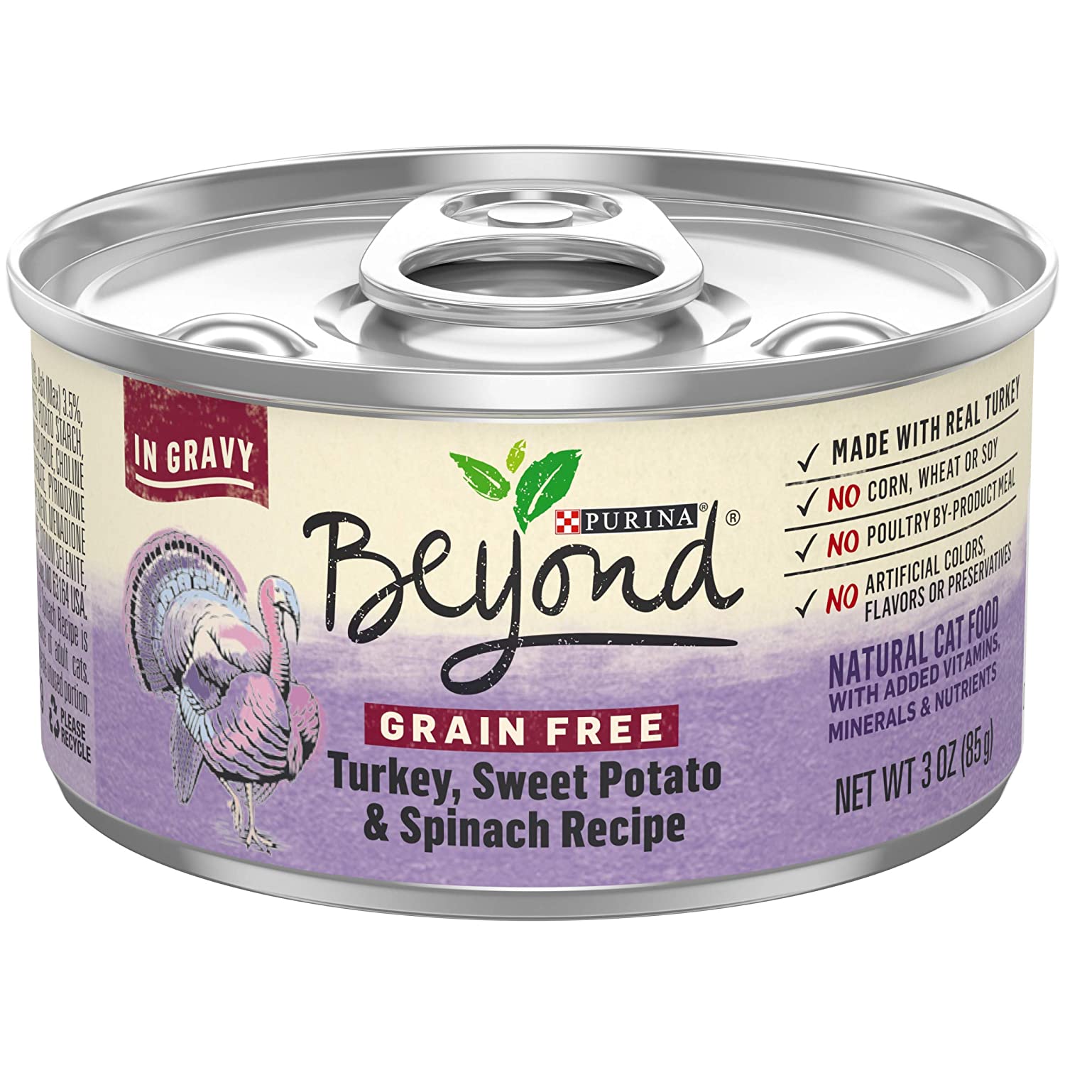 Purina Beyond Grain Free Natural Adult Wet Cat Food 12 X 3oz Cans