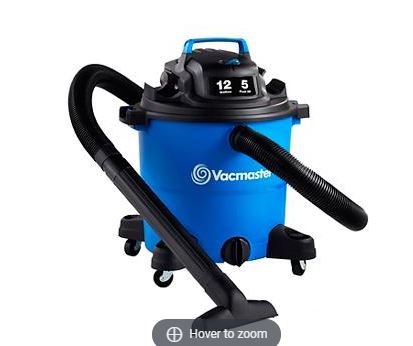 Vacmaster 12 gallon vaccum at BJs.com for $29.98