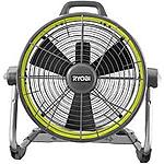 RYOBI ONE+ 18 Volt Hybrid 18 In. Air Cannon Drum Fan ($79 plus $7 shipping) $86 - Factory Blemished