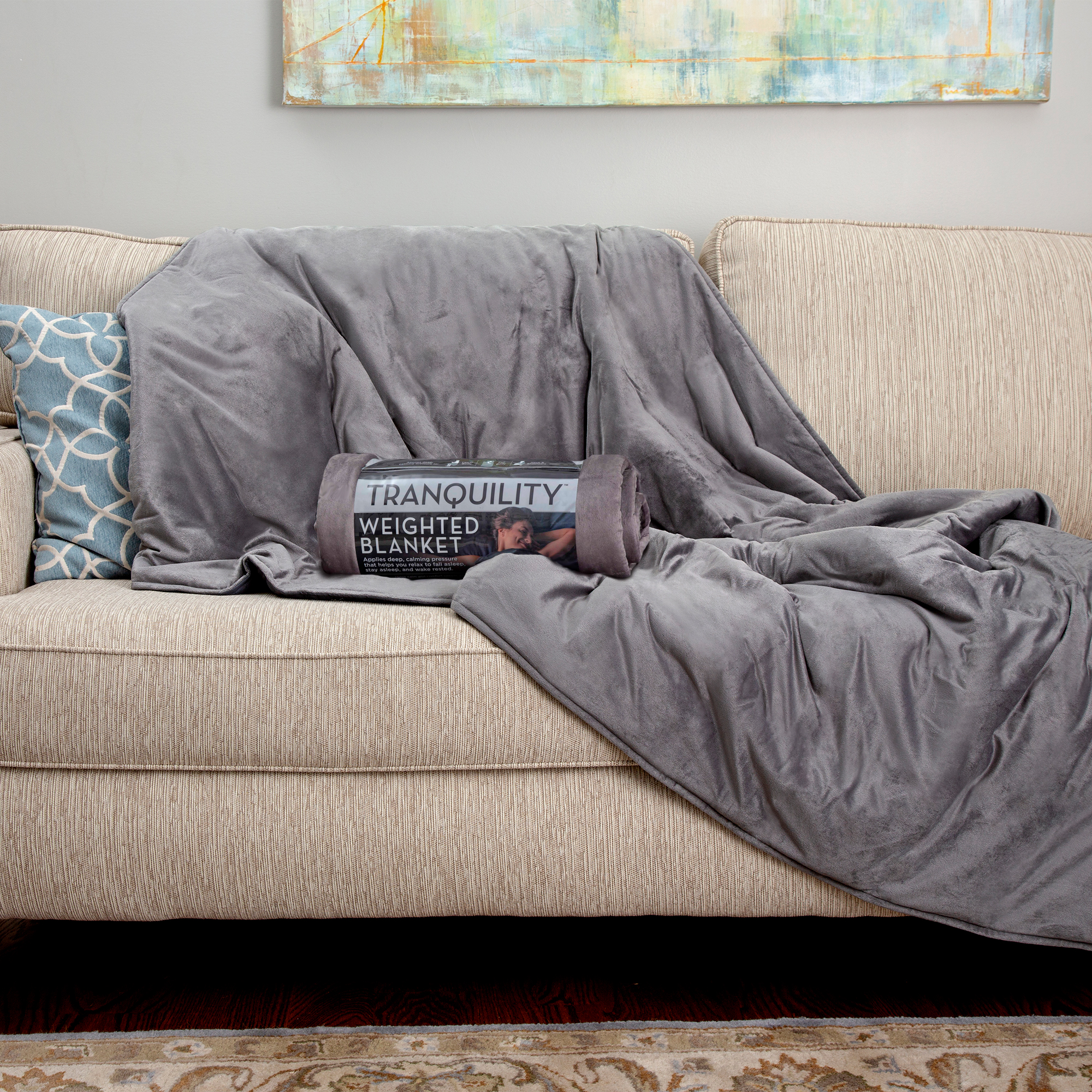 Tranquility Weighted Blanket, 12lb With Cover YMMV @ Walmart $30