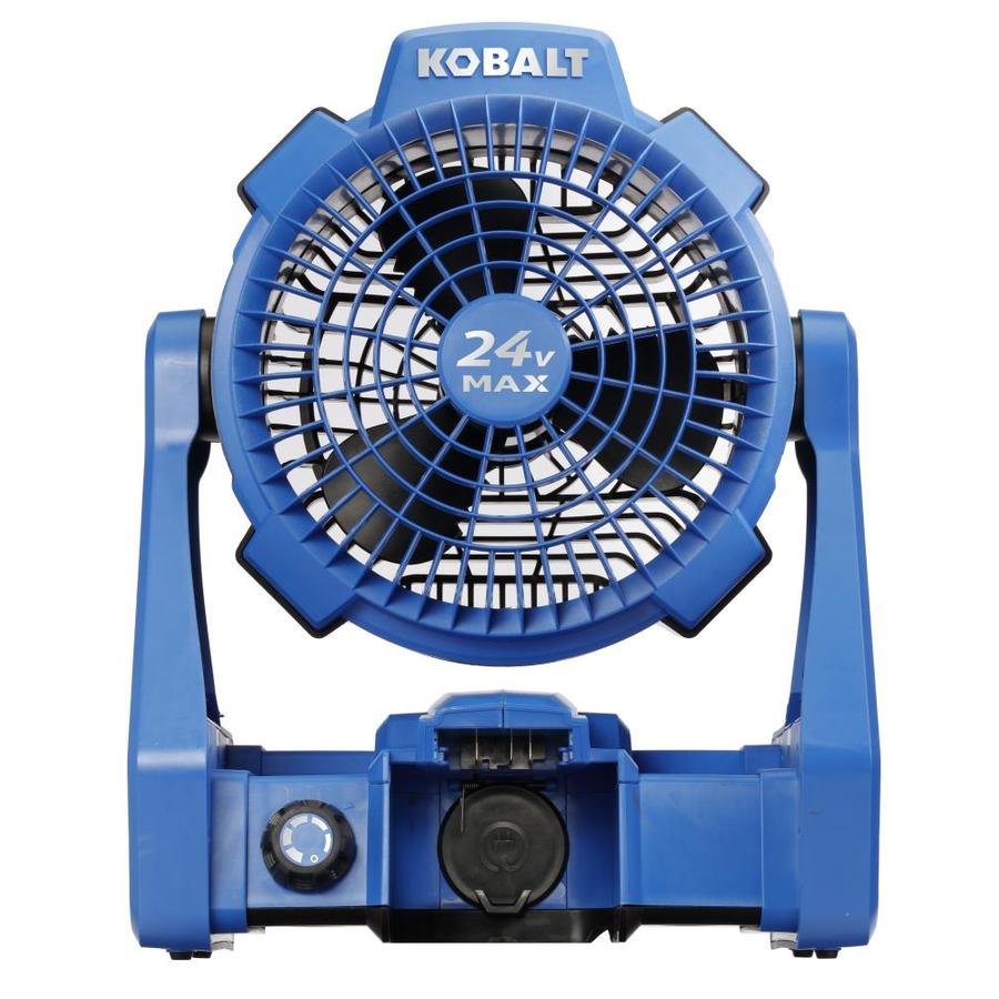 *YMMV* Kobalt Hybrid 24-Volt Max Jobsite Fan (Battery Not Included) $49
