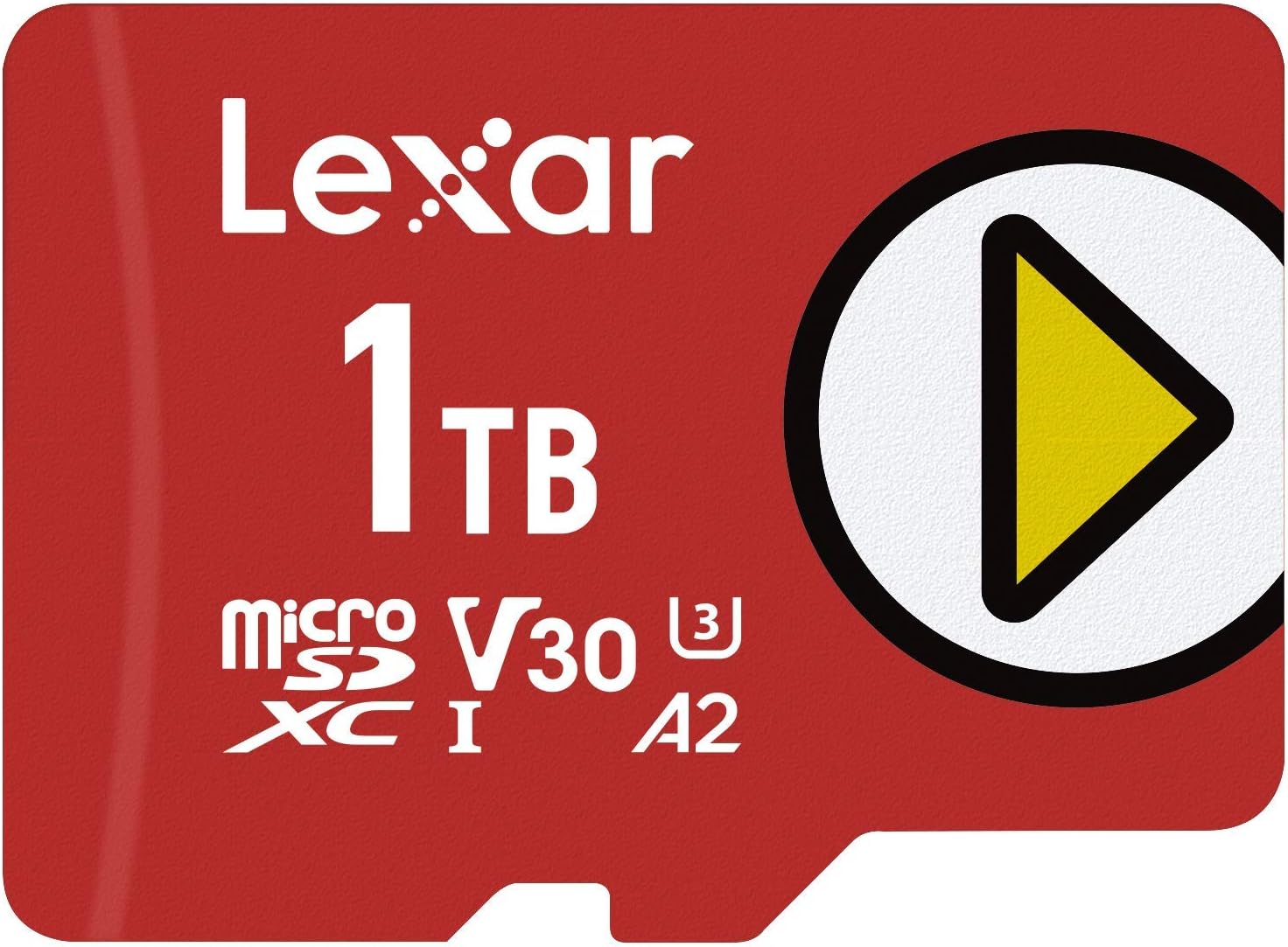 Lexar Memory Products: 1TB PLAY microSDXC UHS-I Memory Card $64.95