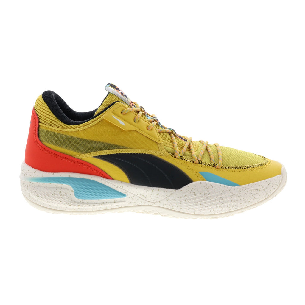 Puma Court Rider HC 37687501 Mens Yellow Basketball Shoes (Various ...
