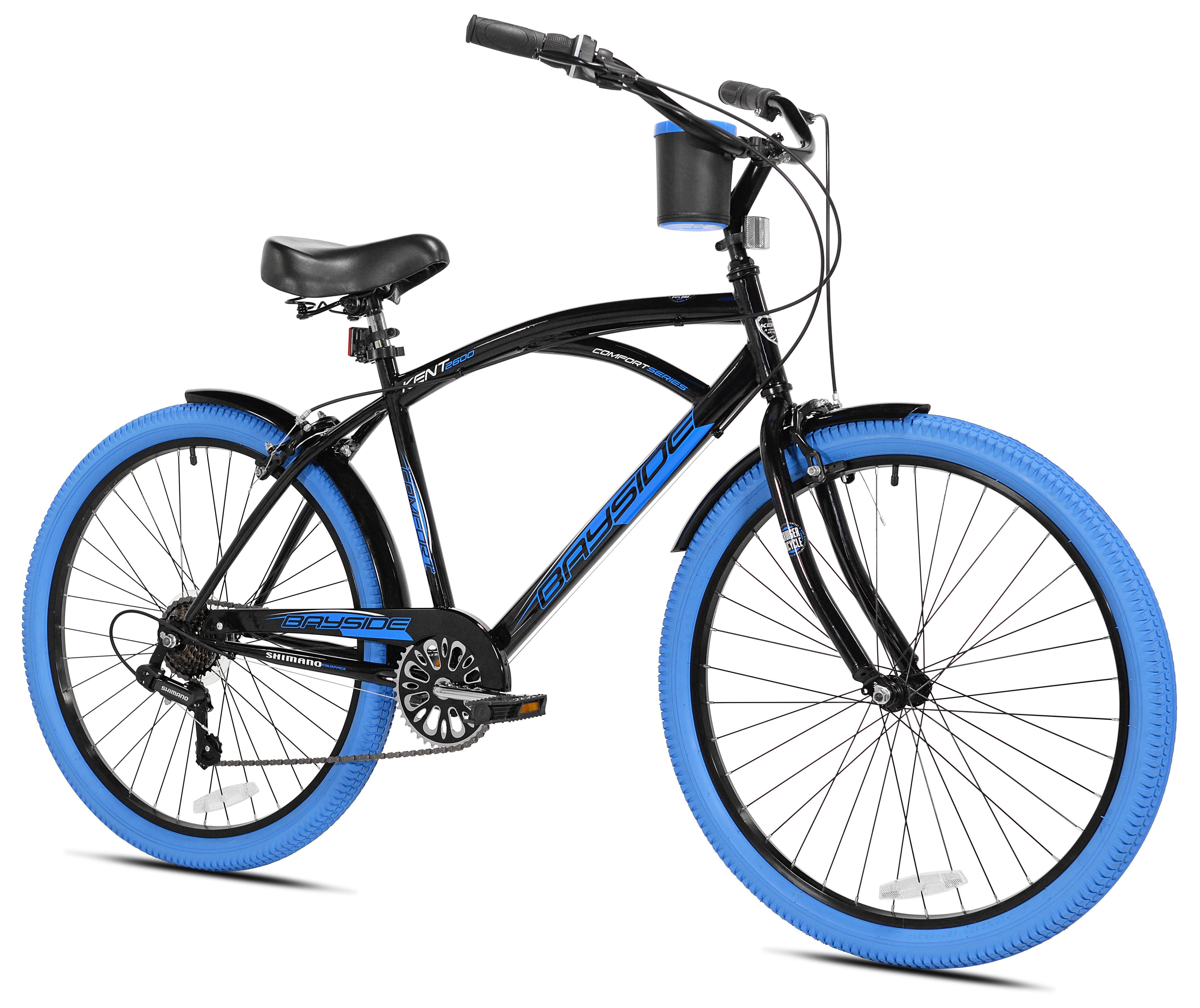 Kent 26" Men's Bayside Bicycle Cruiser Bike (Blue) $30 Walmart YMMV