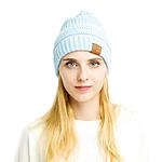 Popular CC Chic Winter Beanie with Super-Soft Cotton/Acrylic Blend $8.99
