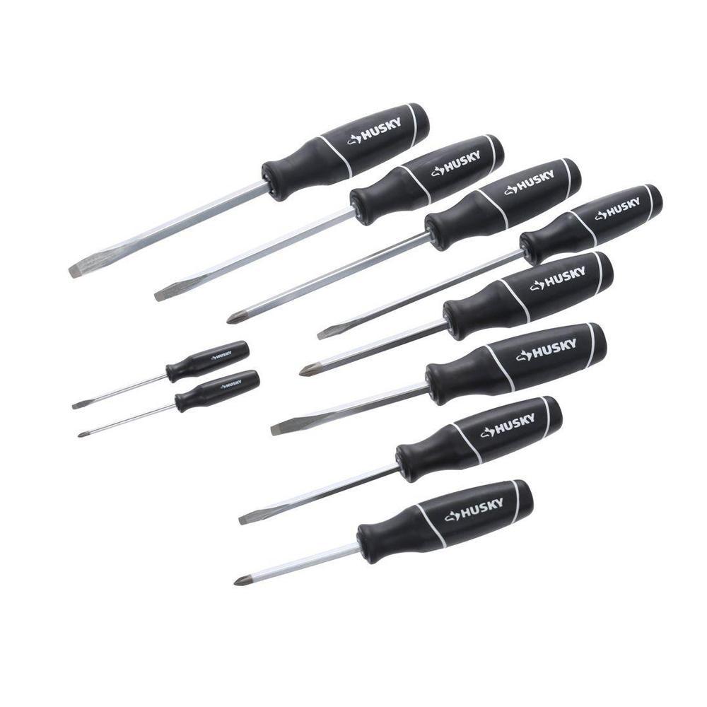Husky 10pc Screwdriver set $10.88