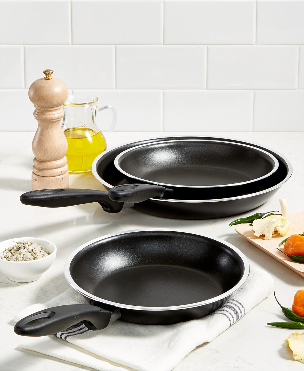 Macys:Tools of the Trade -3 Fry Pans(Set)-$12.99-Hard ...