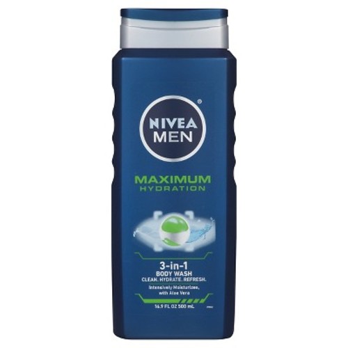 3-Ct 16.9oz NIVEA Men Body Wash (Various) + $5 Target GC $11.40 + Free Store Pickup