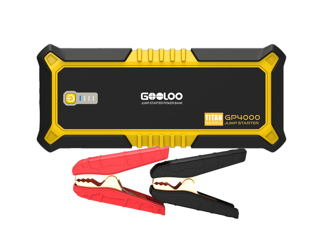 GOOLOO 4000A Peak SuperSafe Car Jump Starter (All Gas, up to 10.0L Diesel  Engine) 12V Auto Battery Jumper Booster with USB Quick Charge and Type C on  Walmart for $93.49 - $93.49