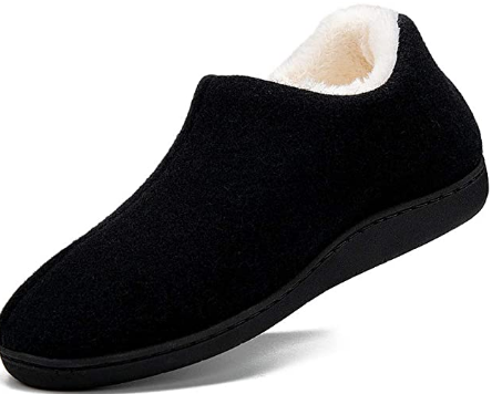 Womens Comfortable Slippers Plush Fleece Lined Memory Foam $11.97