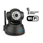HooToo HT-IP206 Indoor Wired/Wireless Network IP Camera with CMOS, Pan/Tilt, 2-Way Audio (Black) $49.99 shipped