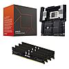 (YMMV) Microcenter AMD Ryzen Threadripper 7970X, ASUS TRX50 Sage Pro WiFi sTR5, Kingston Fury Renegade Pro 128GB Quad Channel DDR5-5600 Kit, Computer Build Bundle $2999.99