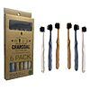 6pk Pursonic Wide Brush Head Charcoal Toothbrush for $2.99 (81% Off)
