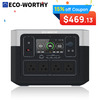 Eco-worthy 1920Wh 2000w LiFePO4 power station $469