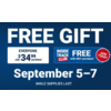Harbor Freight, ITC members, FREE gift with any purchase, non-ITC must spend $34.99, choice of 4 pack ratchet straps, 12&amp;quot; tool bag, or 24 pack batteries,