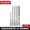 Milwaukee SDS+ MX4 5-Pc. Kit, 4 Cutter SDS+ Rotary Hammer Drill Bit Set, Model# 48-20-7498 Buy One Get Two At Northern Tool $35