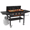 36&amp;quot; Blackstone 4-Burner Propane Gas Flat Top Griddle Grill w/ Hard Cover (Black) $269.99