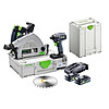 Festool Impact Driver &amp;amp; Track Saw Combo 2x 4.0Ah Kit $799