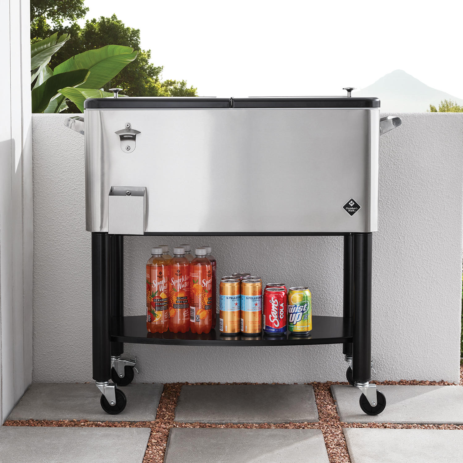 80Qt Member's Mark 80-Qt. Stainless Steel Cooler with Cover - $69.91 at Sam's Club B&M, YMMV